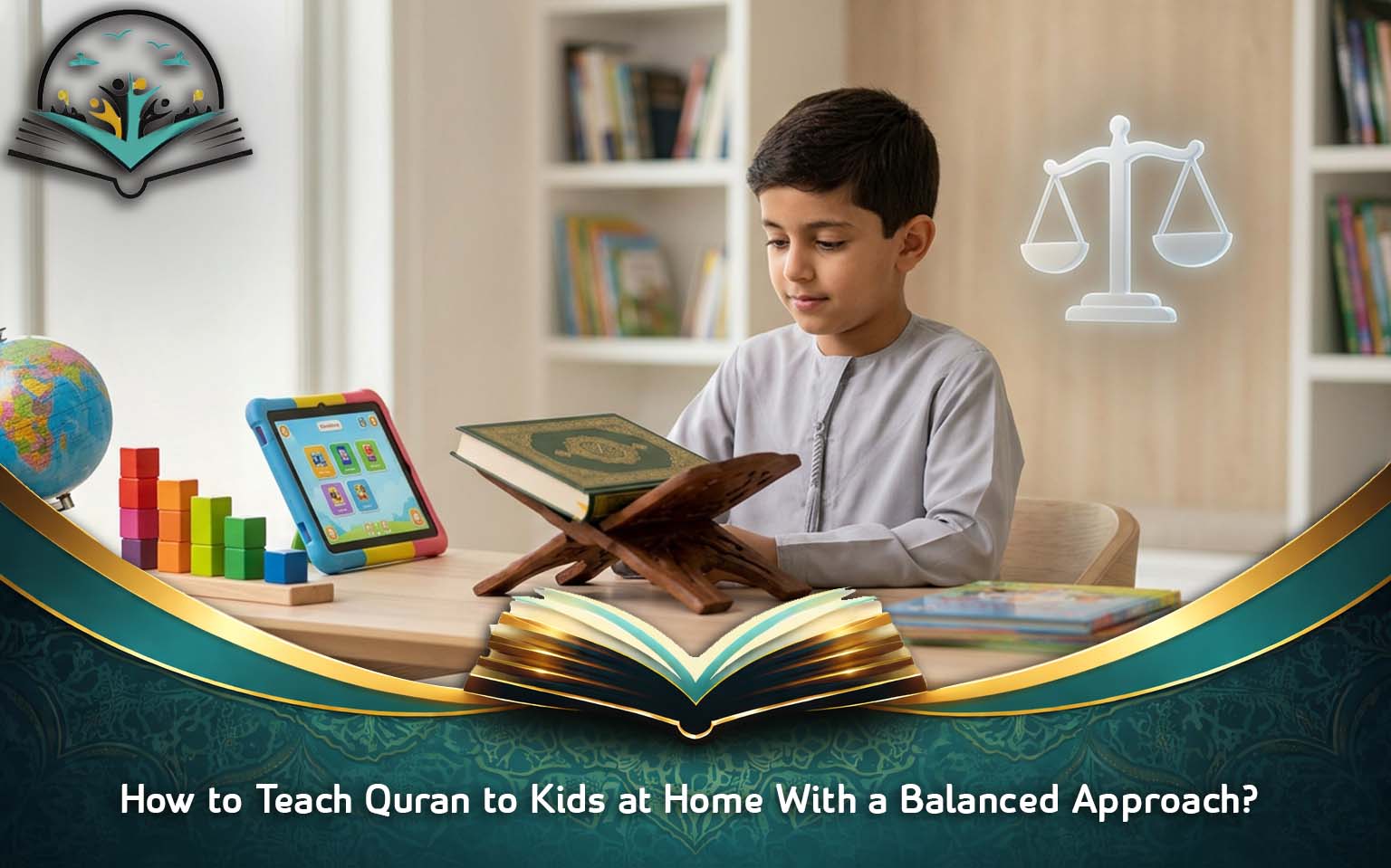 How to Teach Quran to Kids at Home With a Balanced Approach?